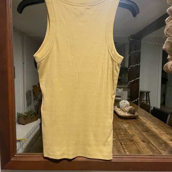 🌸 Madewell Yellow Tank Size XXS - Picture 3 of 3